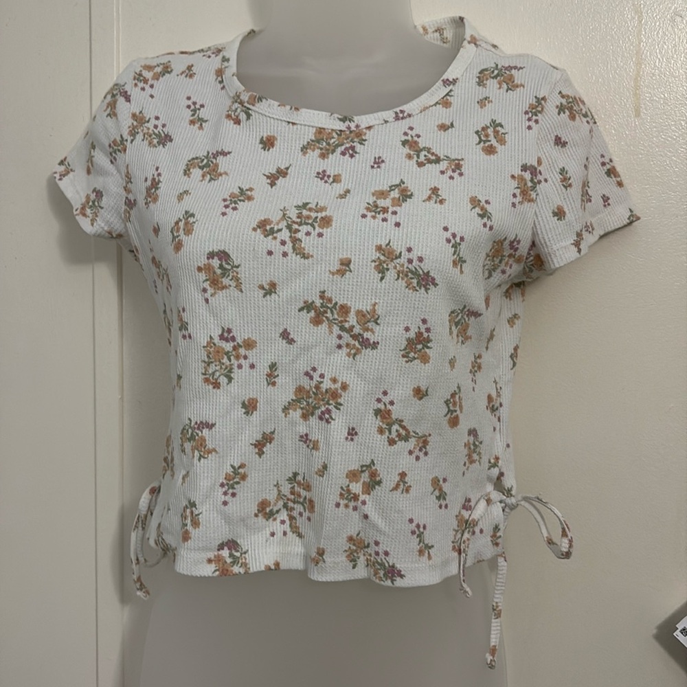 Floral crop top